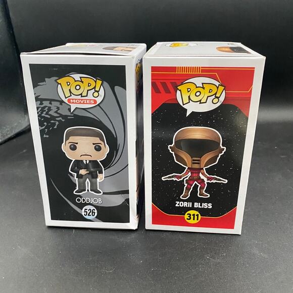 2Funko Pops Odd Job / ZORII BLISS (C2) - Picture 5 of 7
